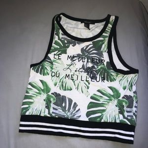 Forever21 crop top 🍀